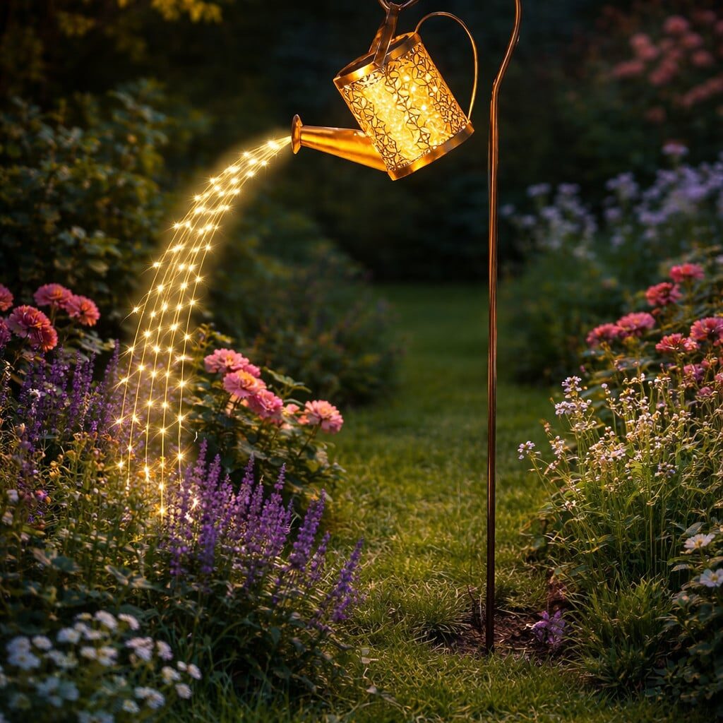 Arrosoir solaire pour jardin 90 LED