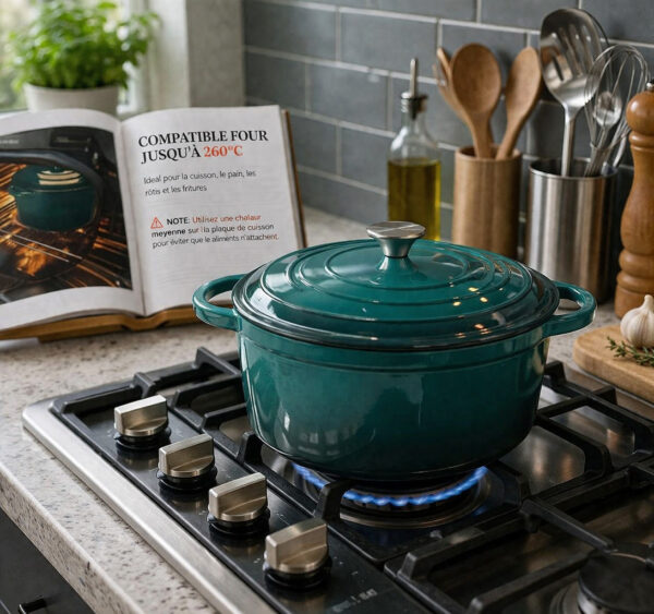 Cocotte en Fonte Émaillée – Image 3