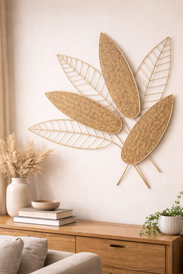 Déco Murale Feuille - métal – Image 2