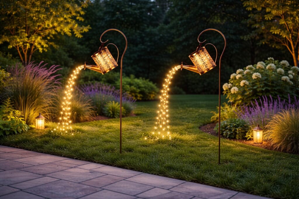 Arrosoir solaire pour jardin 90 LED – Image 3