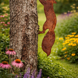 Écureuil pour Arbre - Décoration de Jardin en métal