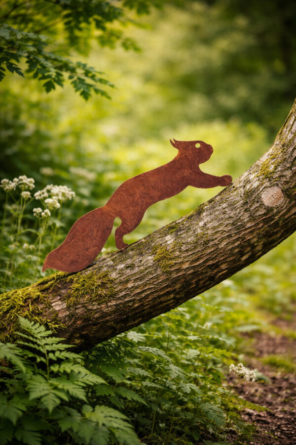 Écureuil pour Arbre - Décoration de Jardin en métal – Image 2