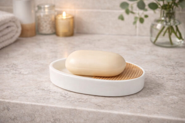 axentia ensemble d'Accessoires de Salle, Céramique – Image 4