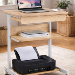 Bureau d'Ordinateur Portable Roulant