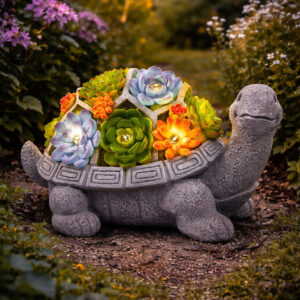 Tortue Statues de Jardin Ornements d'extérieur
