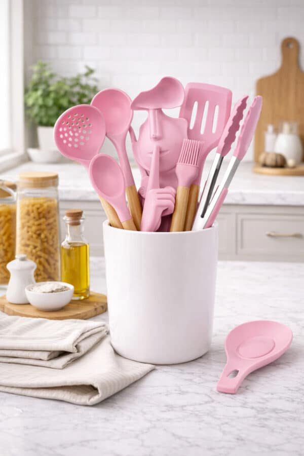 13 pièces set ustensile cuisine silicone – Image 2