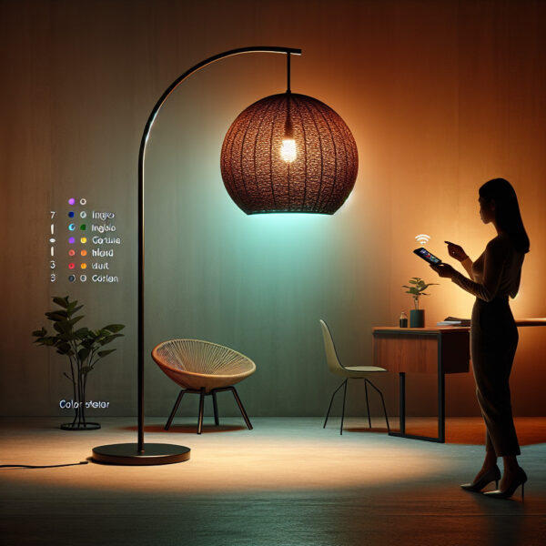 Lampadaire LED sur Pied Salon - 9W 900LM