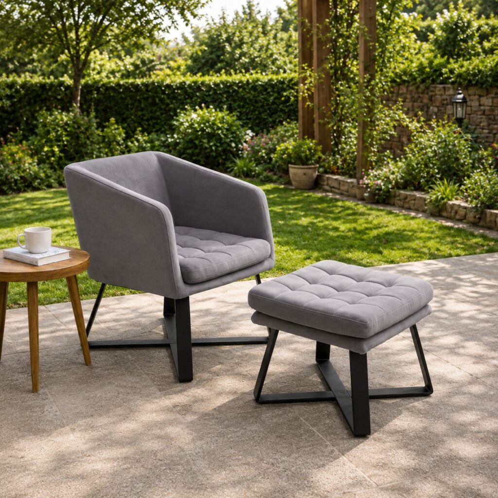 Fauteuil de salon scandinave – Image 4