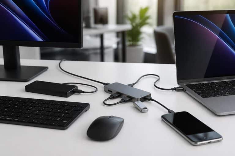 découvrez comment le hub usb-c révolutionne la centralisation des périphériques en simplifiant la connectivité, améliorant l'efficacité et offrant une solution polyvalente pour tous vos appareils.
