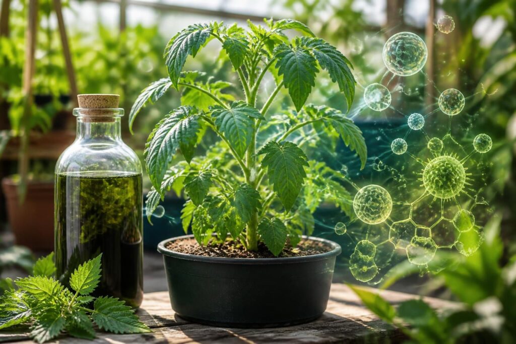 découvrez comment le purin d'ortie naturel stimule les défenses immunitaires des plantes, favorisant leur santé et leur résistance aux maladies de manière écologique.