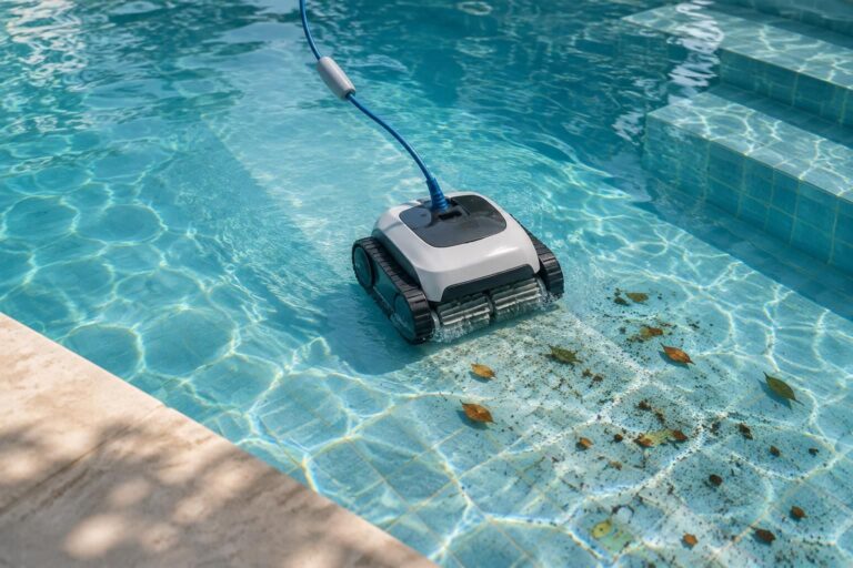 découvrez comment le robot nettoyeur de piscine automatise l’entretien du fond du bassin pour une eau propre et moins d’efforts au quotidien.
