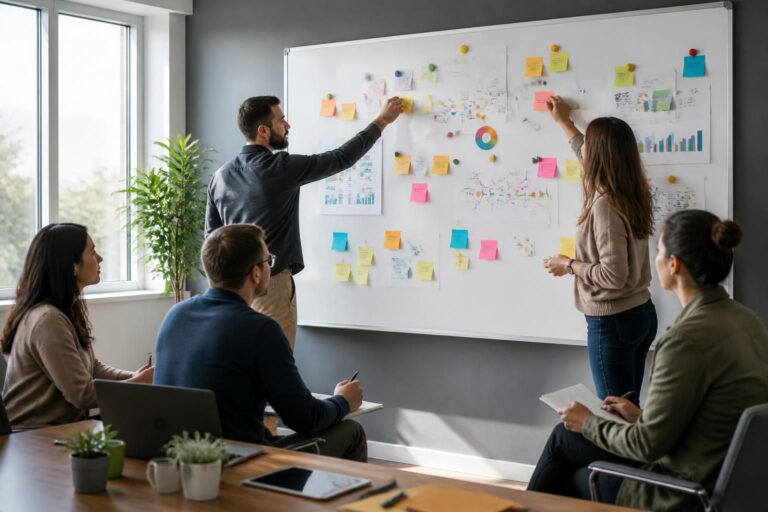 découvrez comment la planification visuelle des tâches dépend efficacement du tableau blanc magnétique pour organiser, suivre et optimiser le flux de travail au quotidien.