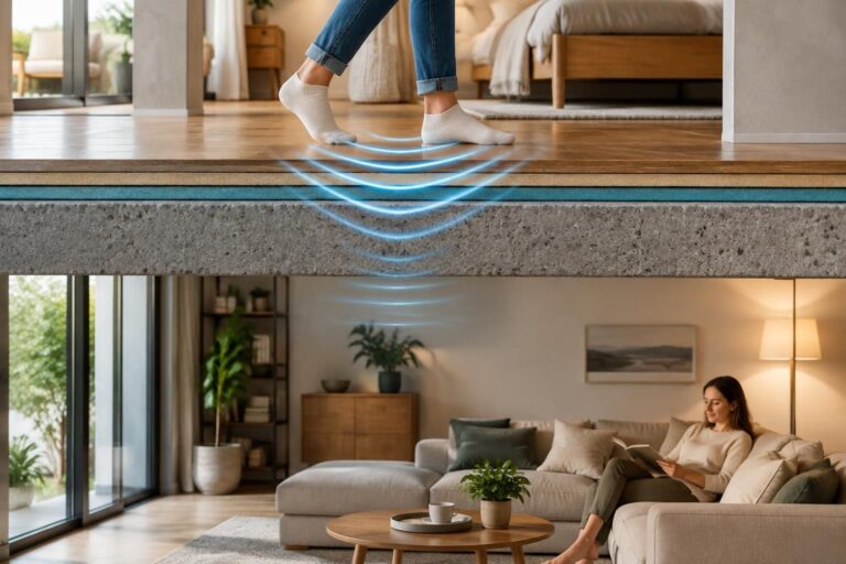 découvrez comment une sous-couche phonique atténue efficacement les bruits d’impact et améliore le confort acoustique de votre logement.