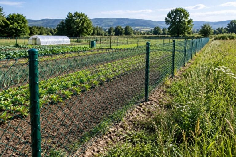 découvrez comment le grillage souple plastifié contribue à délimiter votre terrain de façon économique, pratique et durable.