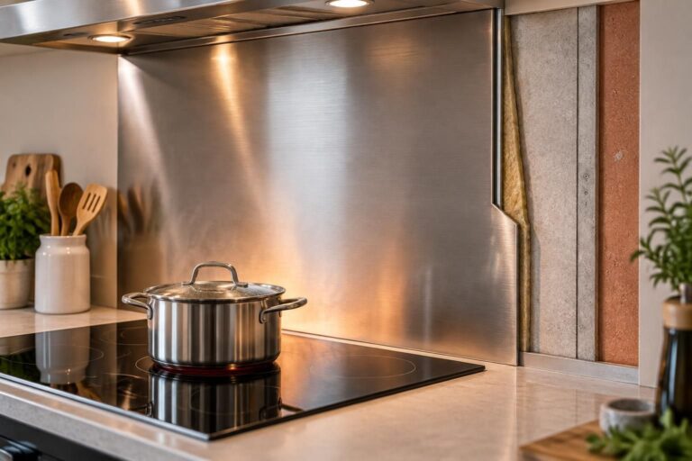 découvrez comment le fond de hotte en inox contribue à protéger le mur de la chaleur derrière les plaques et quels facteurs influencent sa résistance.
