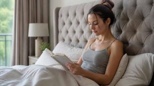 découvrez comment une tête de lit capitonnée améliore le confort du dos lors de la lecture, offrant un soutien optimal et une posture idéale pour des moments agréables et sans douleur.