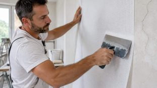 découvrez comment la toile de verre à peindre aide à renforcer les murs micro-fissurés et à limiter l’apparition de nouvelles fissures.