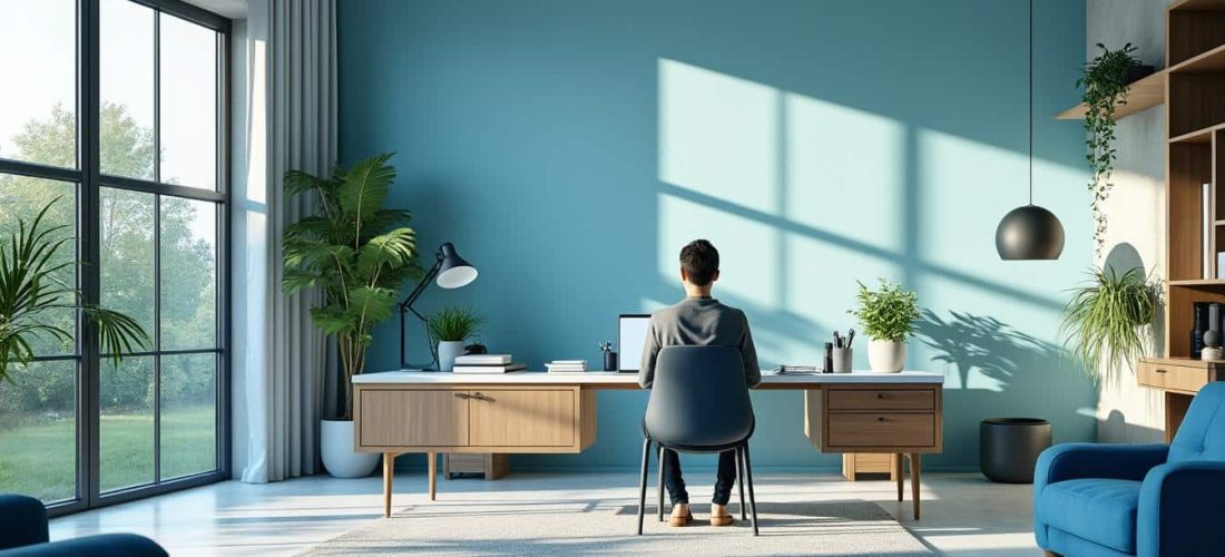 découvrez comment l'utilisation de couleurs froides peut améliorer la concentration en télétravail, favorisant un environnement de travail plus productif et serein.