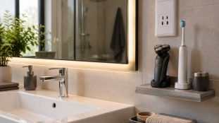 découvrez comment une prise rasoir sécurisée contribue à l’utilisation sûre des petits appareils électriques dans la salle de bains.