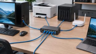 découvrez comment un switch ethernet permet de connecter plusieurs appareils à un même réseau filaire et d’étendre facilement le nombre de ports disponibles.