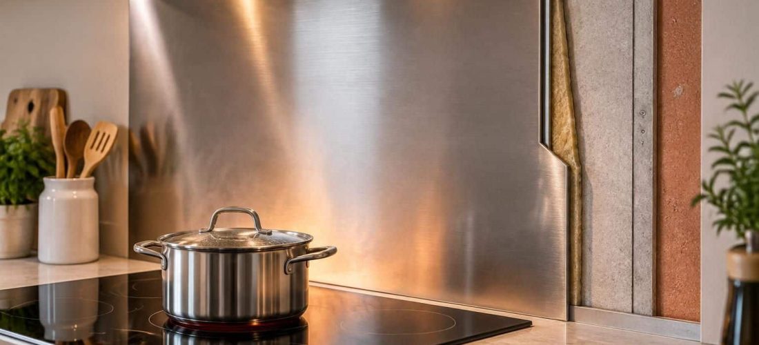 découvrez comment le fond de hotte en inox contribue à protéger le mur de la chaleur derrière les plaques et quels facteurs influencent sa résistance.