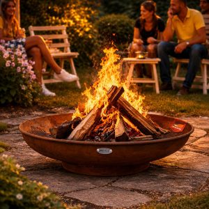 Feu de résurrection dans le jardin