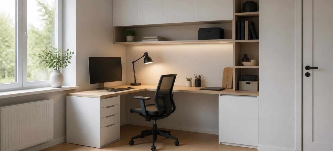 découvrez comment un bureau d'angle peut optimiser l'utilisation des coins de votre pièce pour maximiser l'espace et améliorer votre confort de travail.