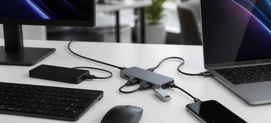 découvrez comment le hub usb-c révolutionne la centralisation des périphériques en simplifiant la connectivité, améliorant l'efficacité et offrant une solution polyvalente pour tous vos appareils.