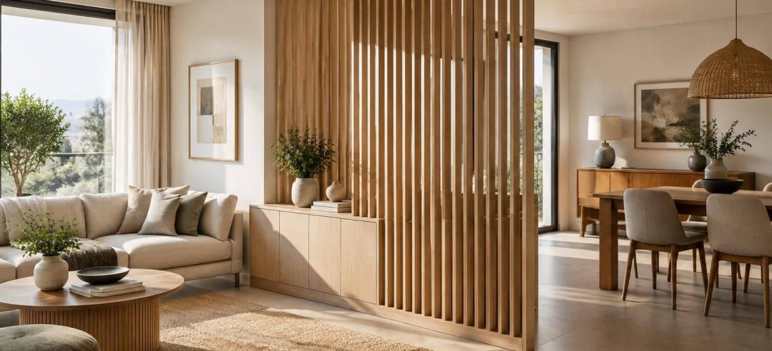 découvrez comment le paravent permet de séparer les espaces avec discrétion tout en préservant harmonie et luminosité.