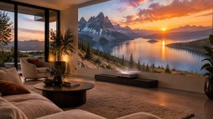 découvrez comment un vidéoprojecteur à courte focale permet de projeter une très grande image avec peu de recul et d’optimiser votre espace.