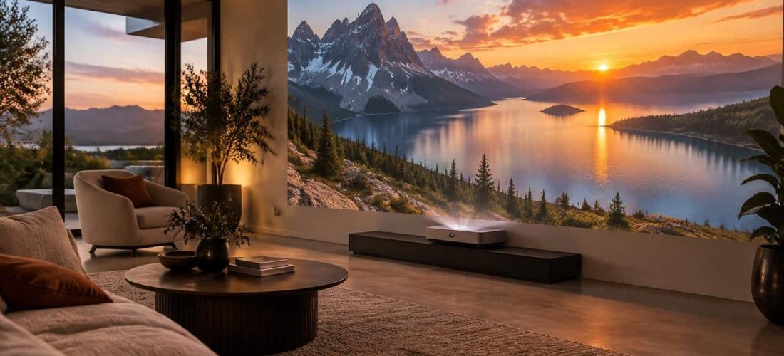 découvrez comment un vidéoprojecteur à courte focale permet de projeter une très grande image avec peu de recul et d’optimiser votre espace.
