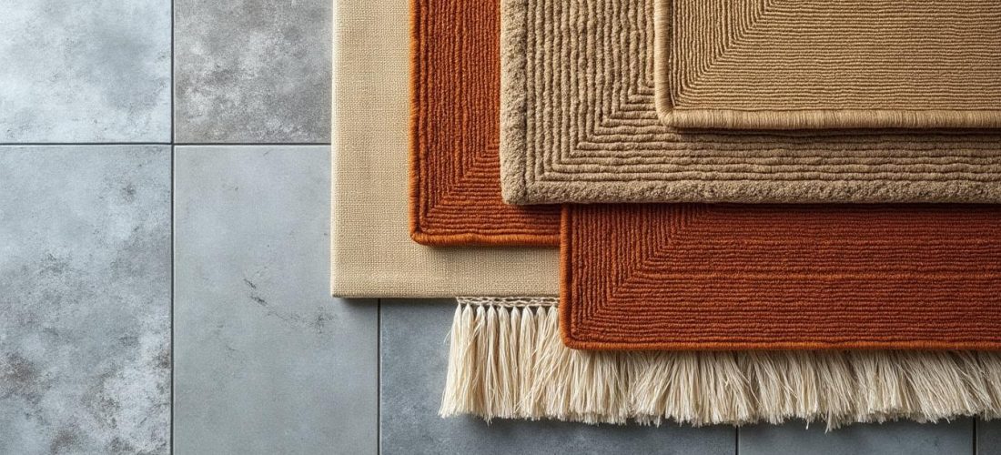 découvrez comment réchauffer visuellement un carrelage froid grâce à la superposition de tapis en fibres naturelles, alliant confort et esthétique pour un intérieur chaleureux.