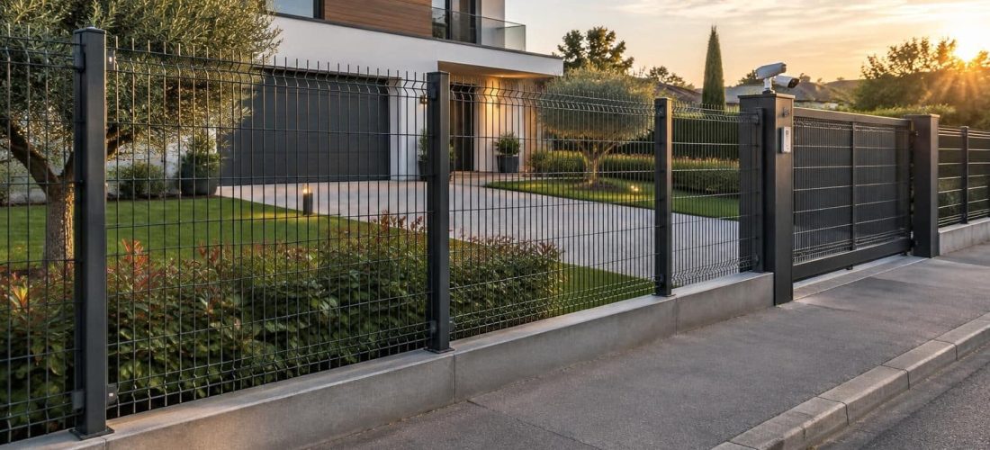 découvrez comment une clôture en panneaux rigides renforce la sécurisation périphérique de votre propriété et protège efficacement ses accès.