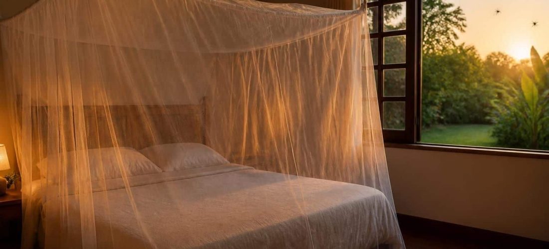 découvrez comment le ciel de lit agit comme une barrière efficace contre les moustiques, alliant protection et confort pendant votre sommeil.