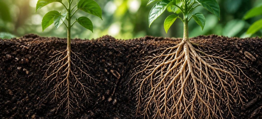 découvrez comment le terreau universel enrichi favorise un développement rapide et sain du système racinaire des plantes, améliorant ainsi leur croissance et vitalité.